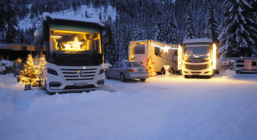 3rd winter motorhome trip to Caravan Park Sexten in the Dolomites – image 4