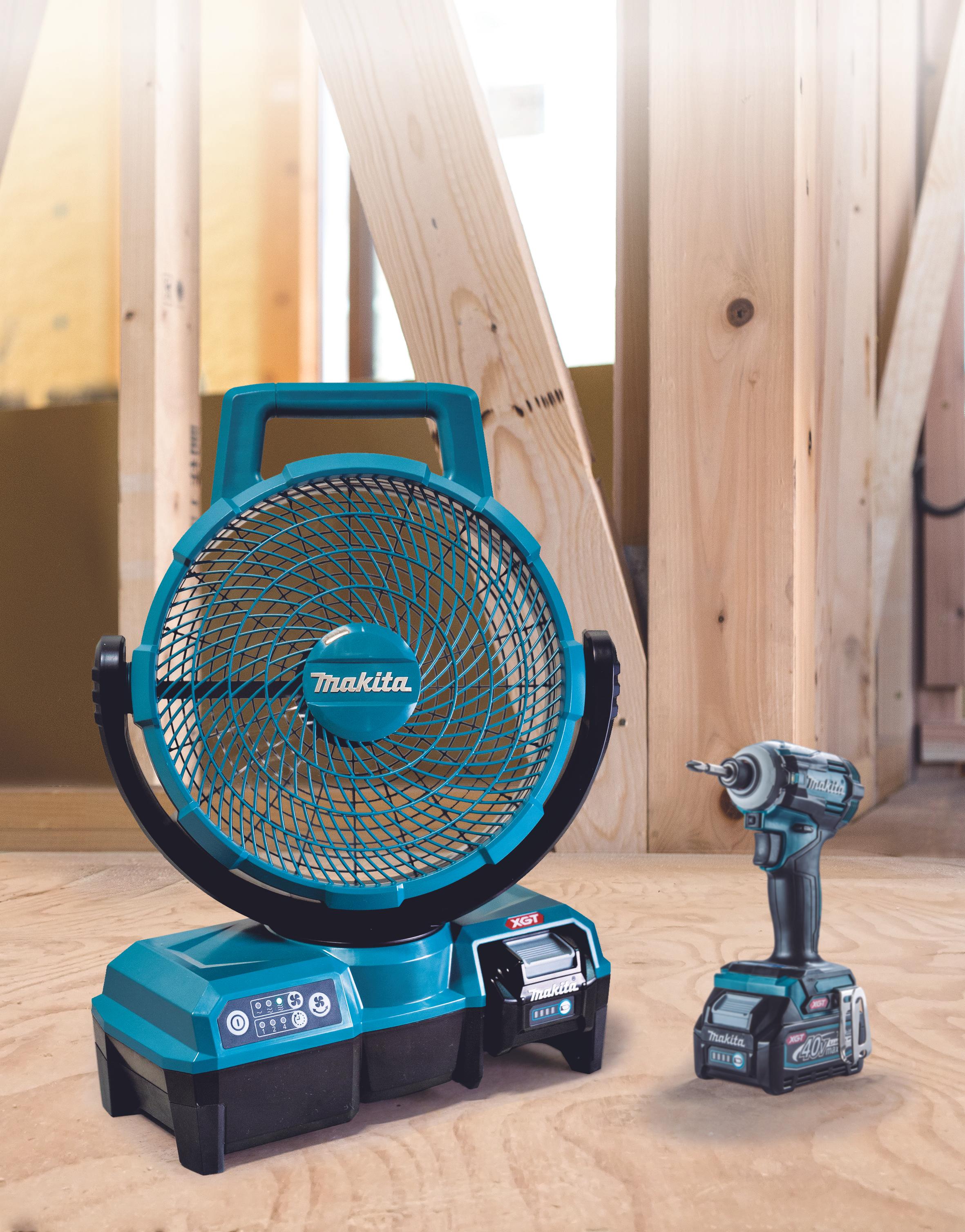 Mobile coolness - fans from Makita – image 1