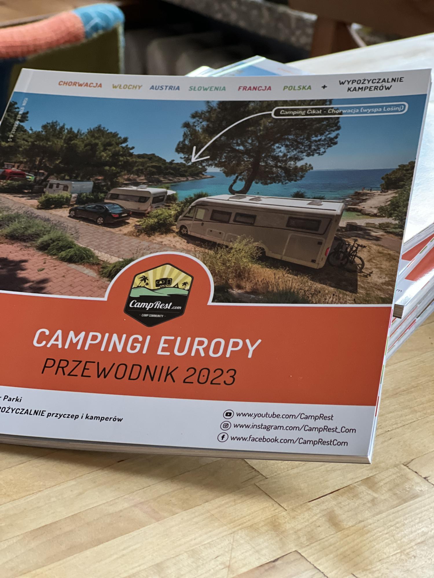 Przewodnik Campingi Europy 2023 - jak go zdobyć? – zdjęcie 2