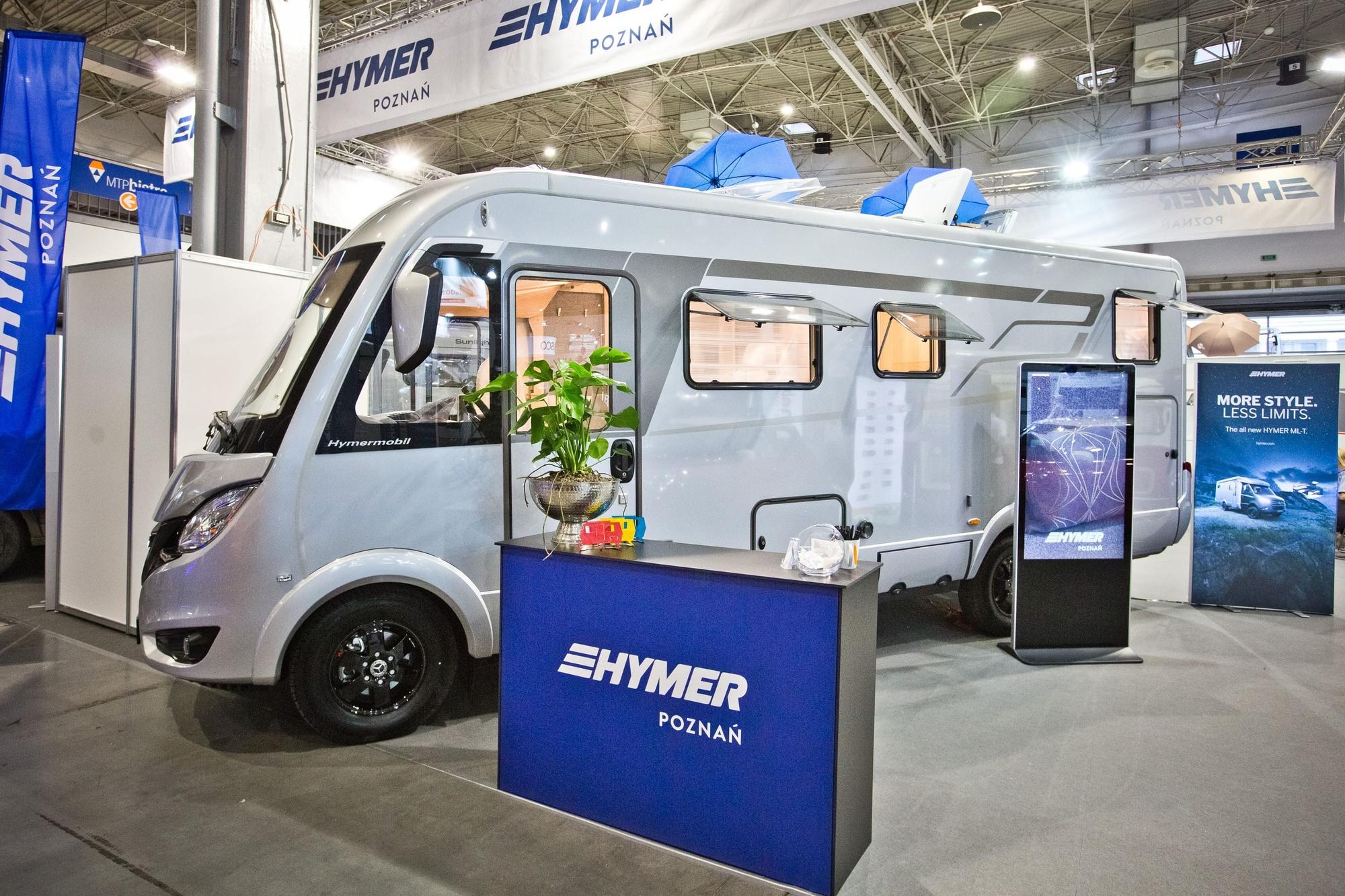 Erwin Hymer Group z fabrycznymi stoiskami na targach w Poznaniu – zdjęcie 2