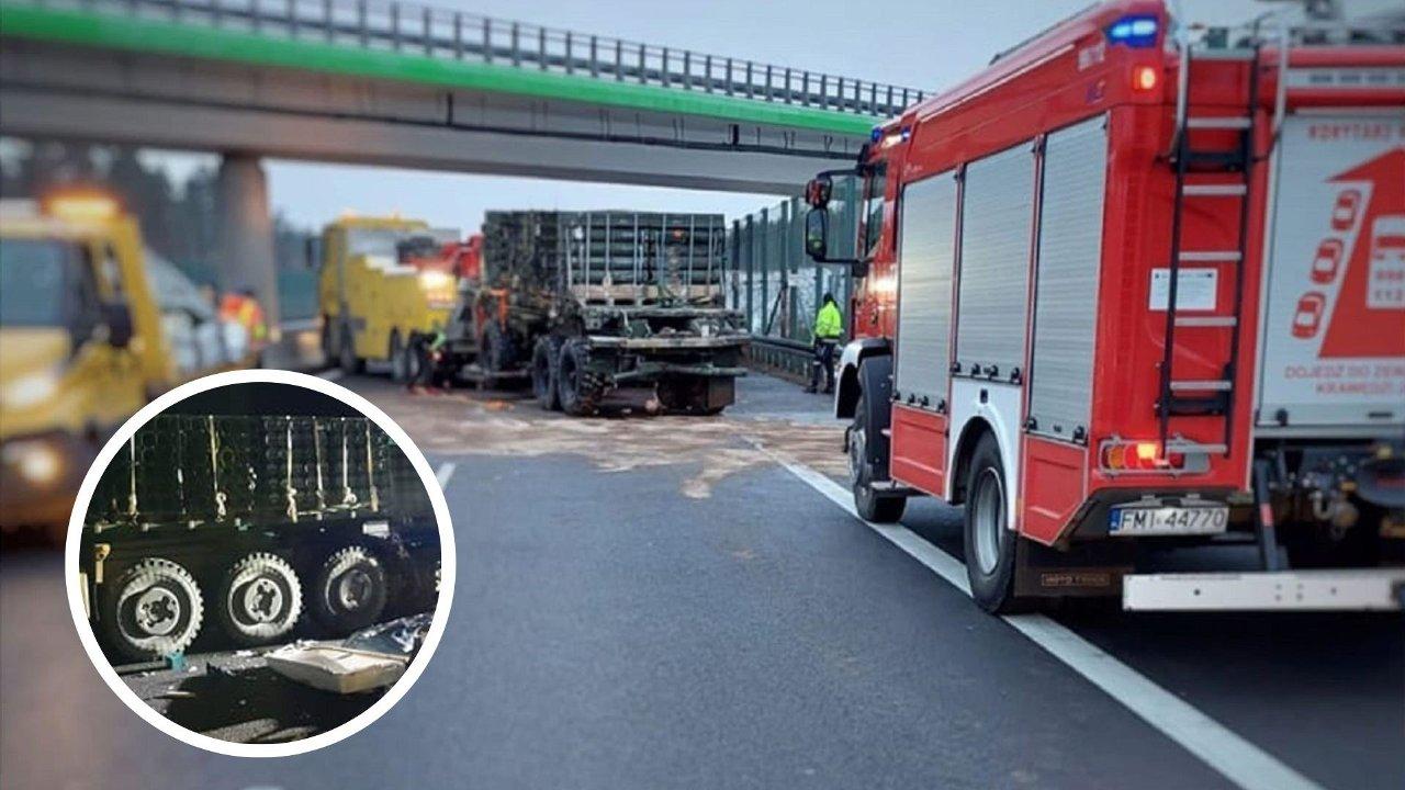 Wypadek Jarka Zielińskiego © fot. Lubuska Policja