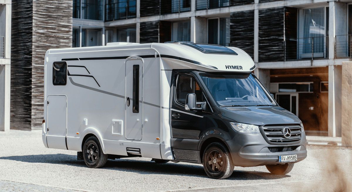 Hymer Tramp S585 – wszystkomająca półintegra – zdjęcie 1