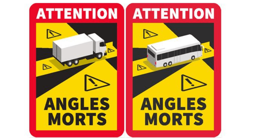 France - blind spot marking – image 1