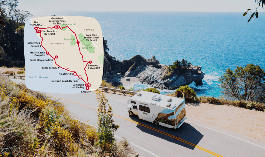 Southern California by camper - ready route in the USA – image 1