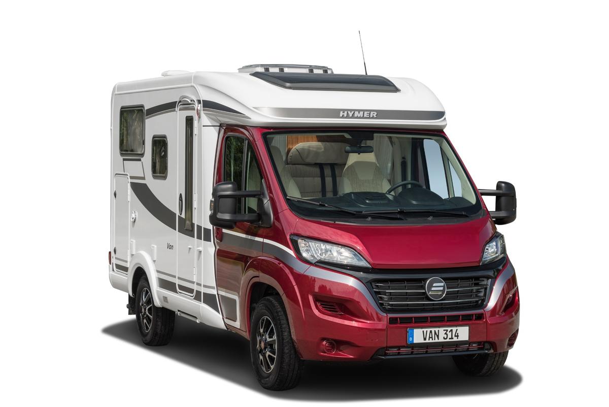 Hymer kokietuje w wadze lekkiej na Caravan Salon 2015 – zdjęcie 1