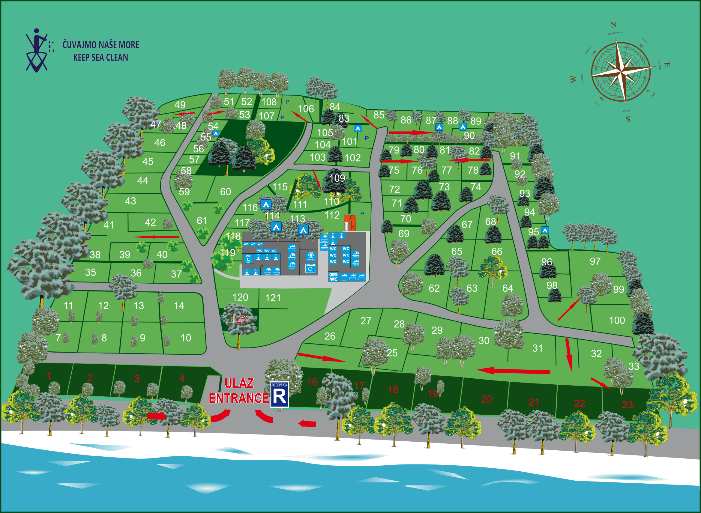 Camp Viter – map