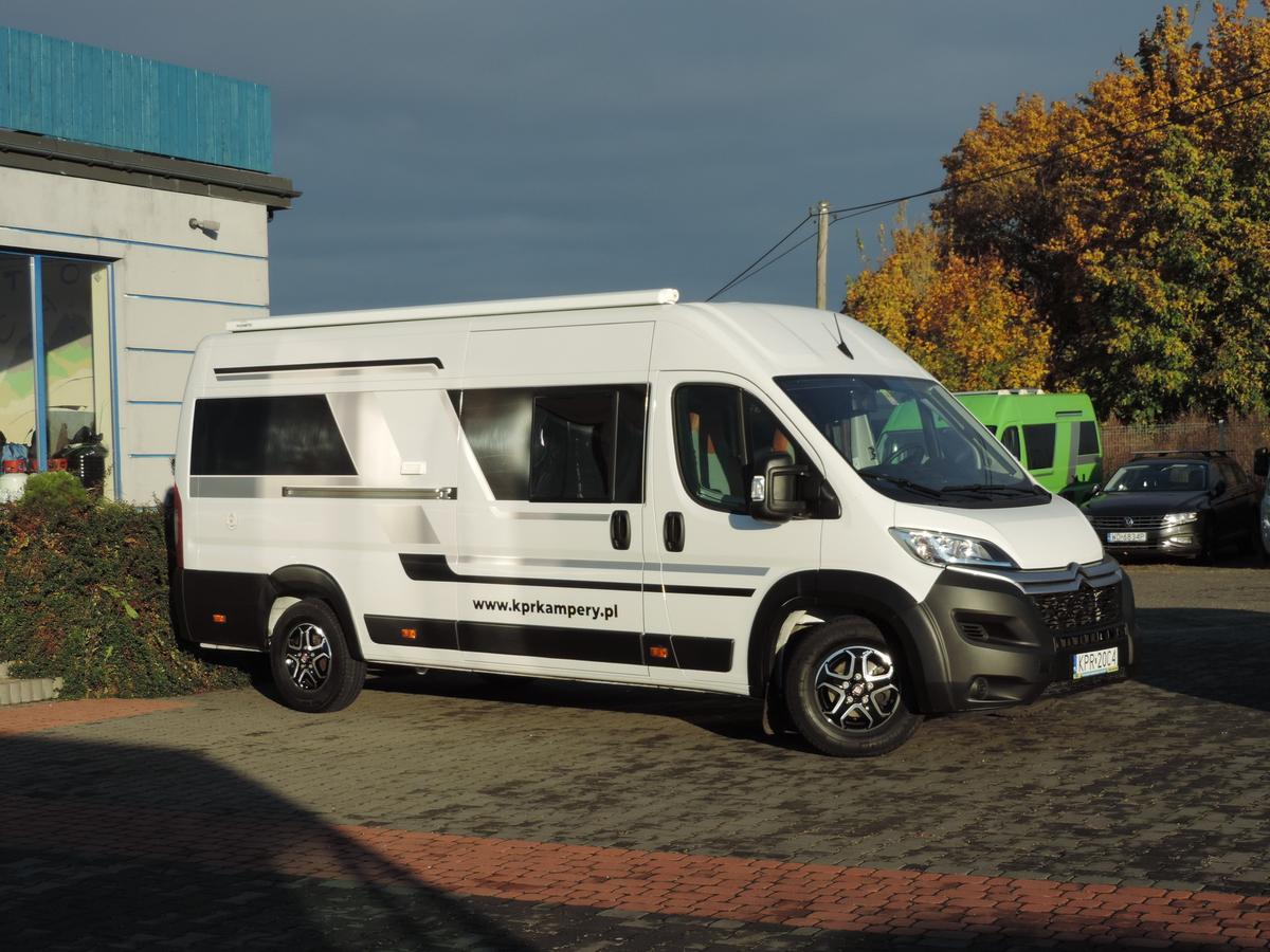 Kamper Inna marka JUMPER 4 OSOBOWY VIN KLIMA POSTOJOWA ŁÓŻKO 195X195 – zdjęcie 1