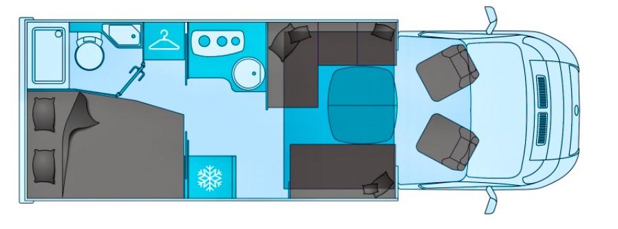 Pilote - P726P interior