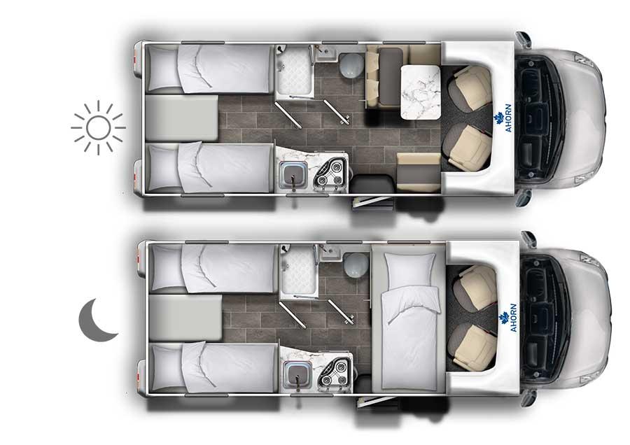 Ahorn - T690 interior