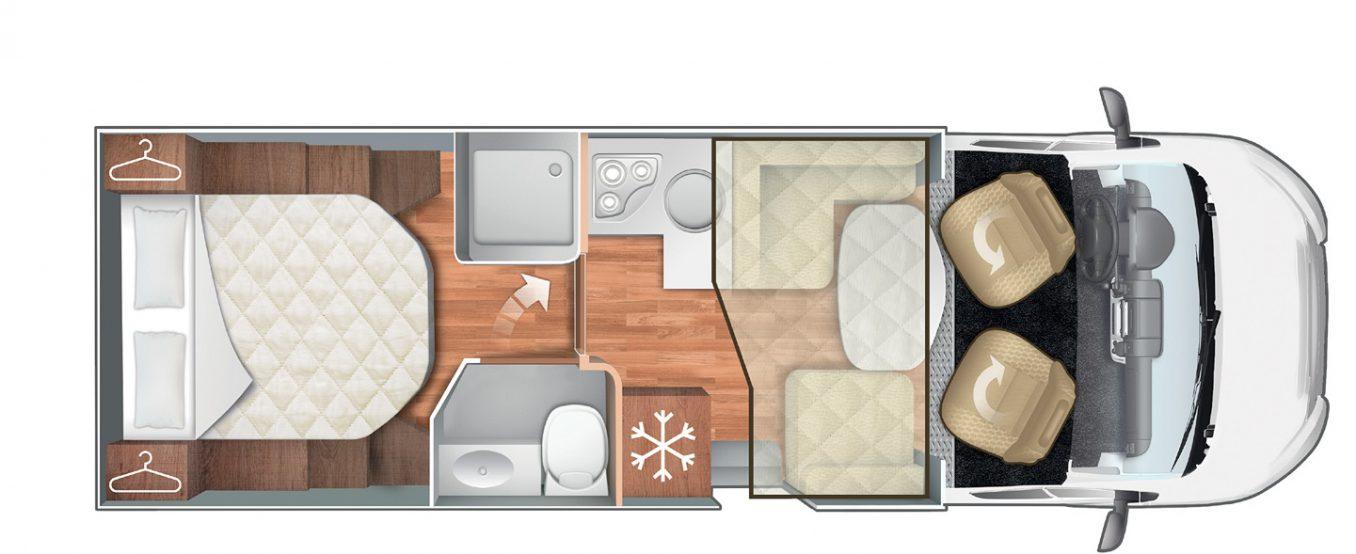 Roller Team - Zefiro 265TL interior