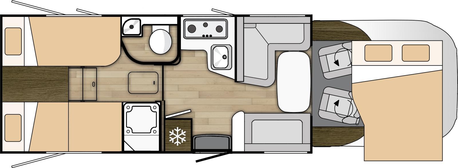 Benimar - 463 NK interior