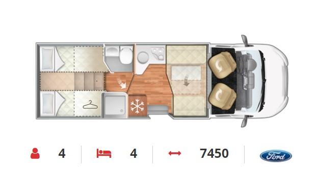 Roller Team - 287 TL interior