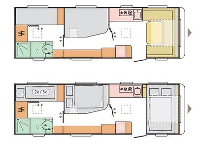 Adria - Adora 753 UK interior