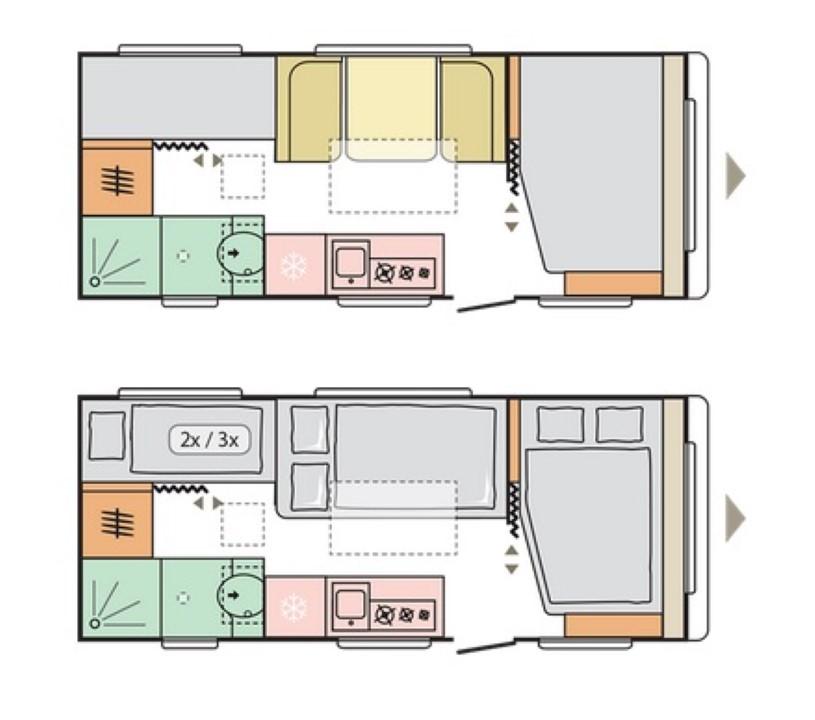 Adria - Altea 552 PK interior