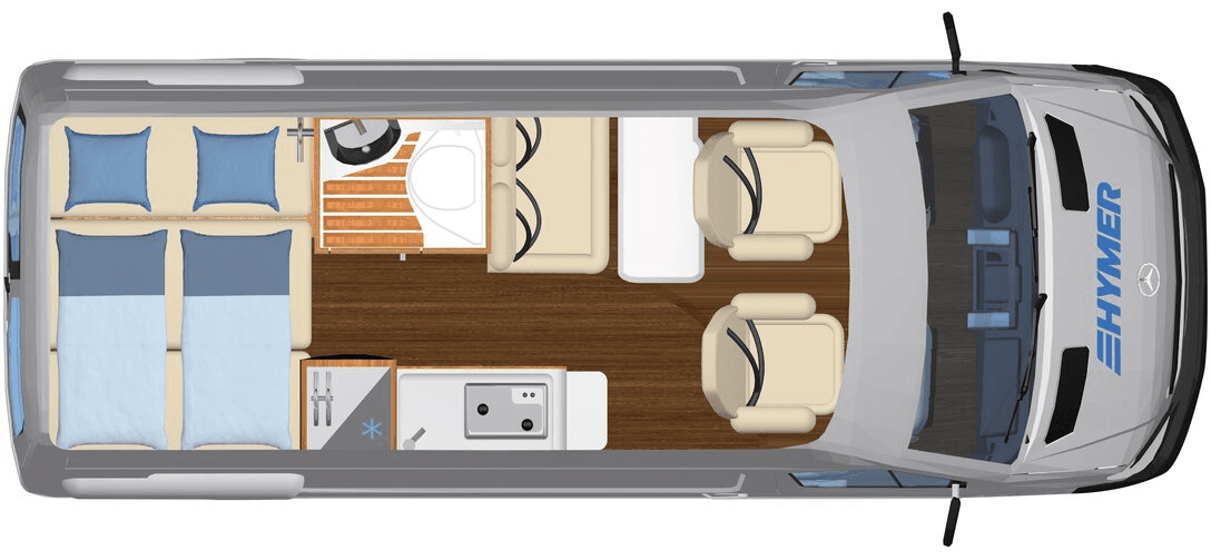 Hymer - Free S 600 interior