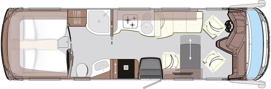 Concorde - Charisma 860 LI interior