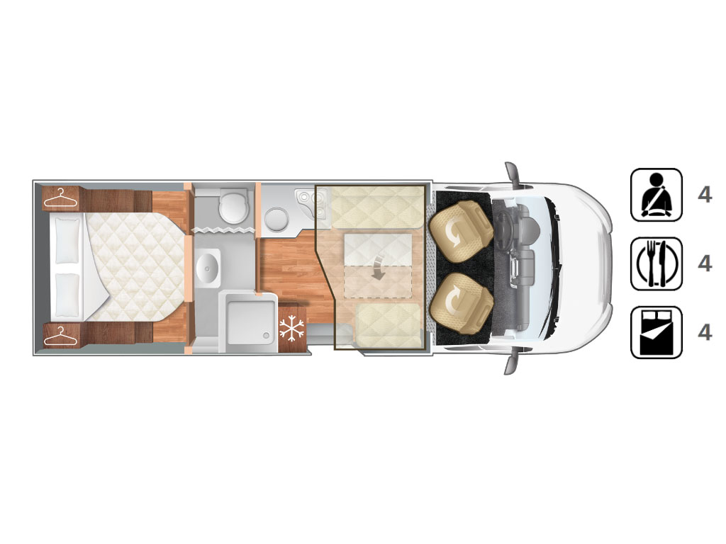 Roller Team - Kronos 266TL wnętrze