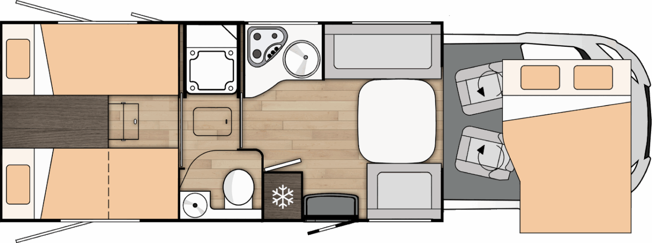 Benimar - T468 T26 interior