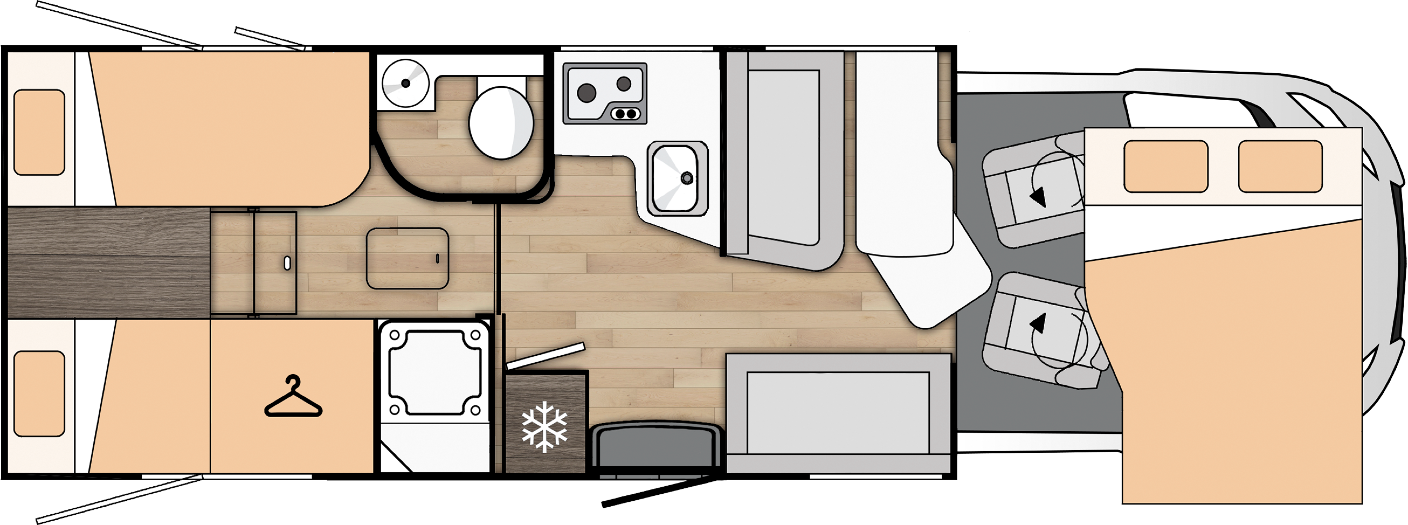Benimar - T463 T26 interior