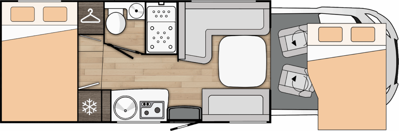 Benimar - T444 T26 interior