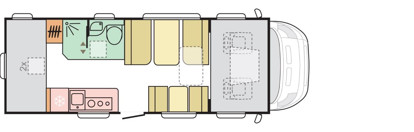 Adria Coral XL Axess 670 DK. A journey in XL size – image 4