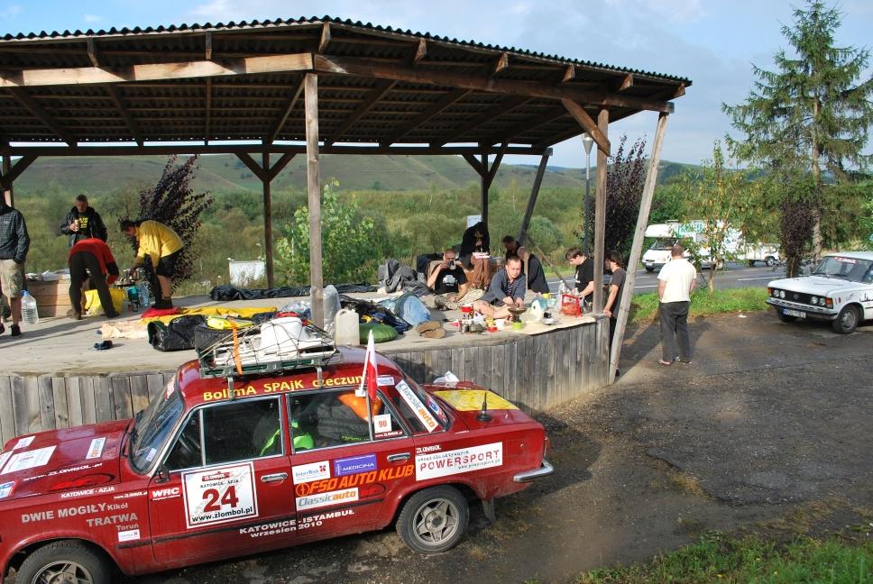 Pierwsze poważne jeżdżenie "Złomkiem" - 2010 rok. – zdjęcie 2