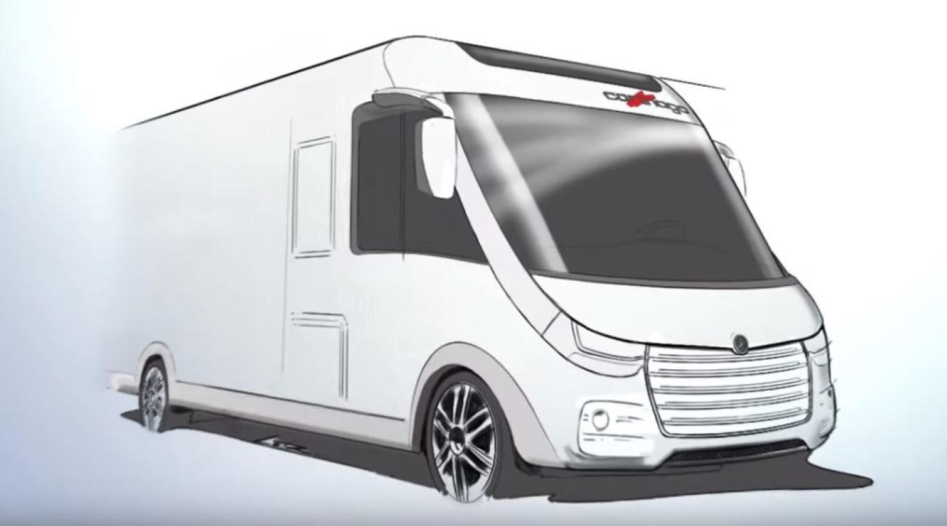 New Carthago Chic E-Line on a Mercedes – image 1
