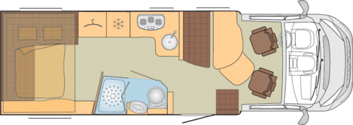 Burstner Lyseo 2017 - with and without alcove – image 1