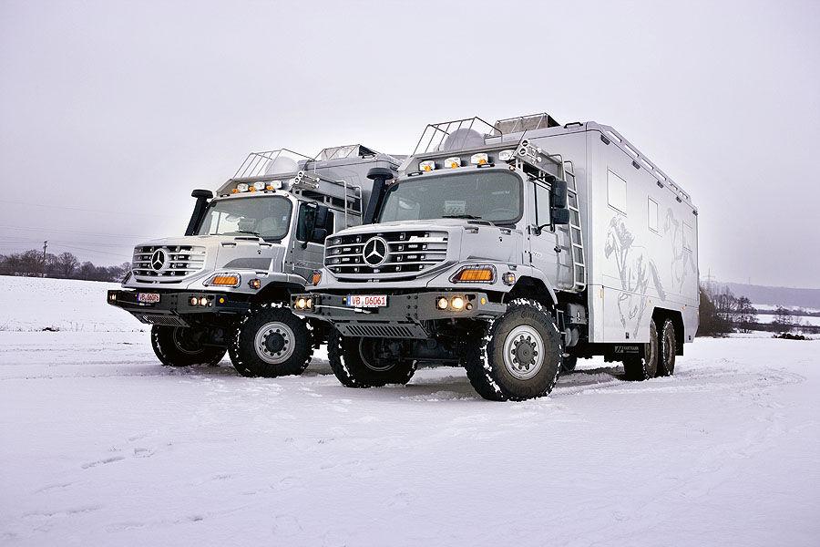 Mercedes Zetros - najbardziej ekstremalny kamper – zdjęcie 1