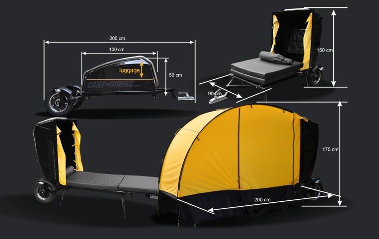 Camp-Riders - a harley rider goes camping – image 1
