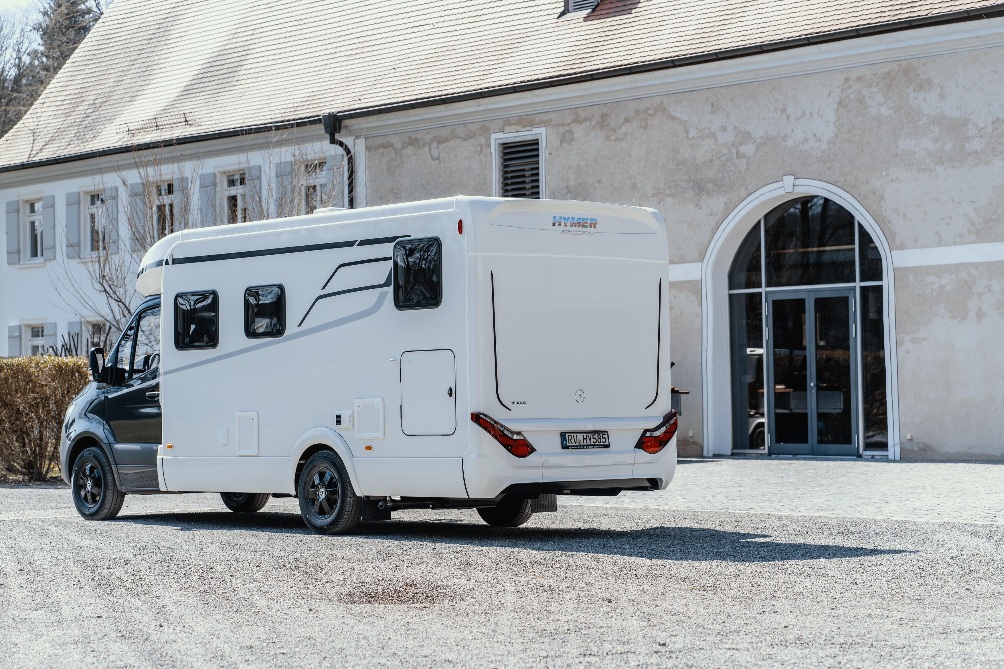 Hymer Tramp S585 – wszystkomająca półintegra – zdjęcie 4