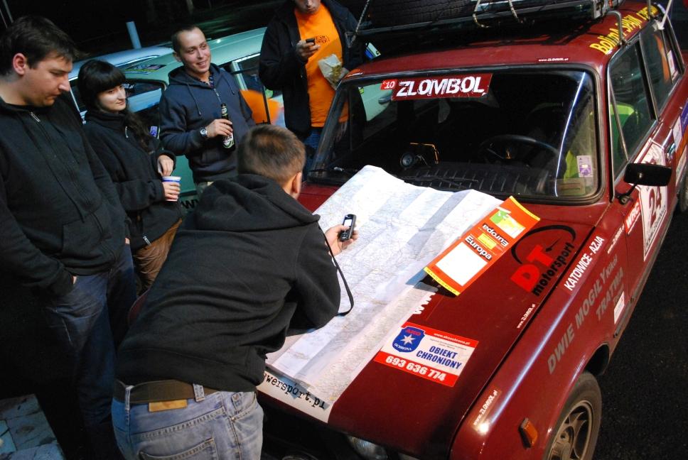 Pierwsze poważne jeżdżenie "Złomkiem" - 2010 rok. – zdjęcie 1