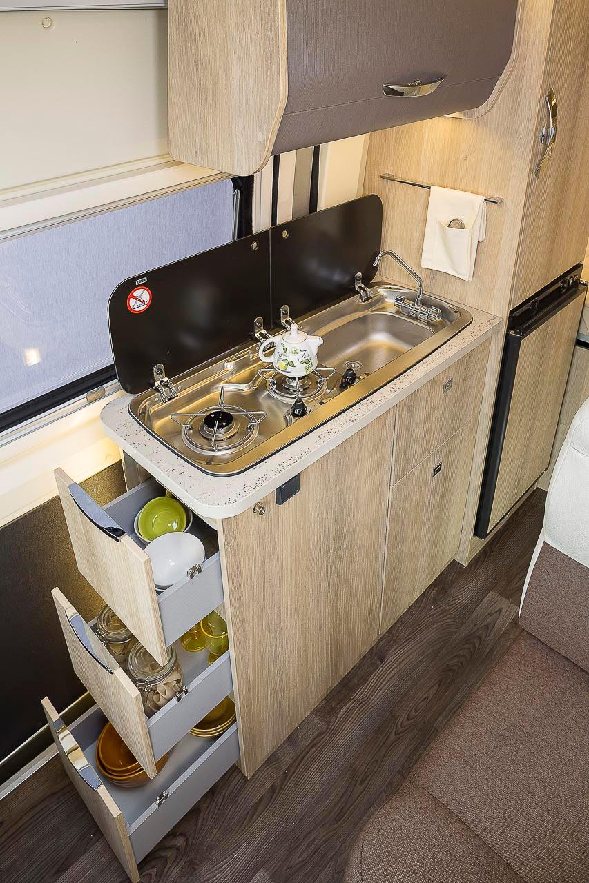 A motorhome based on a tinplate - Caravans International Kyros – image 4