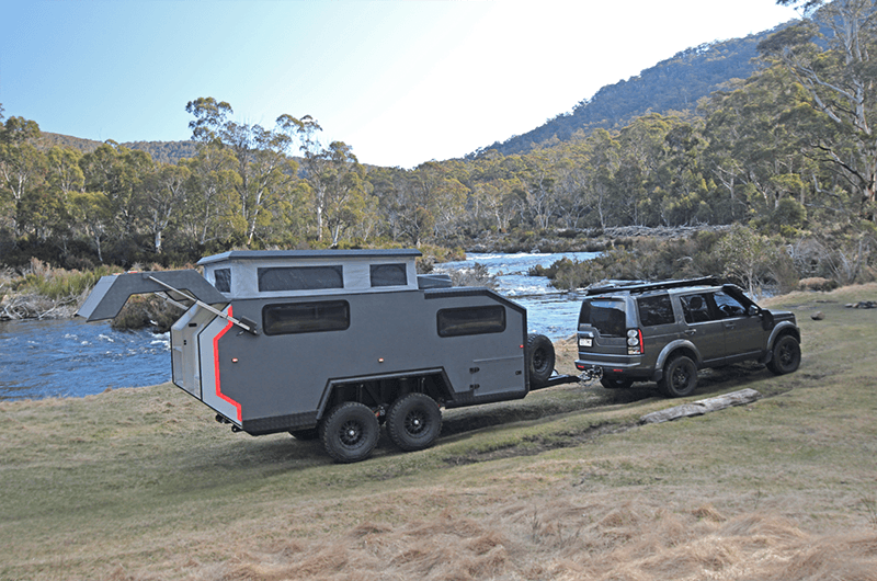 Bruder EXP-6 - a trailer in the field – image 1