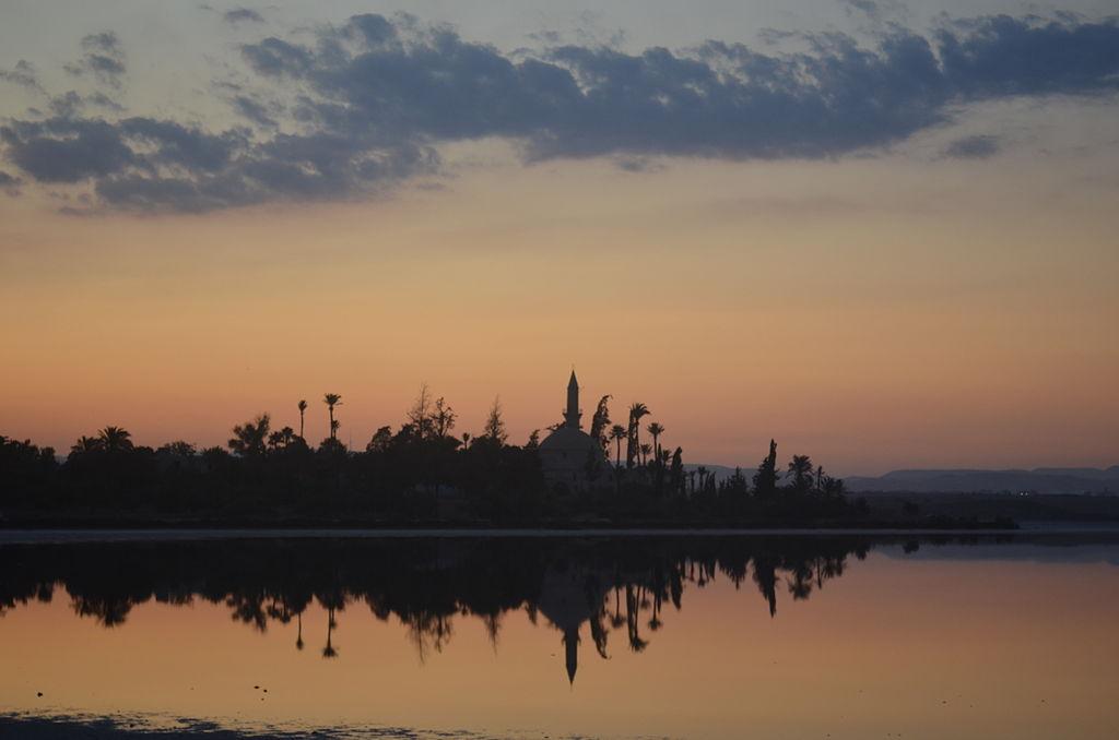 A mosque overlooking the flamingos – image 3