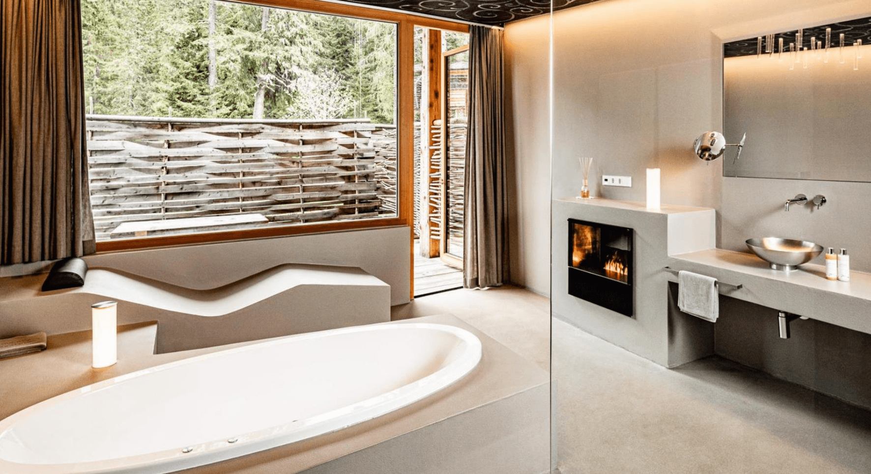 Private bathroom in the campground – main image