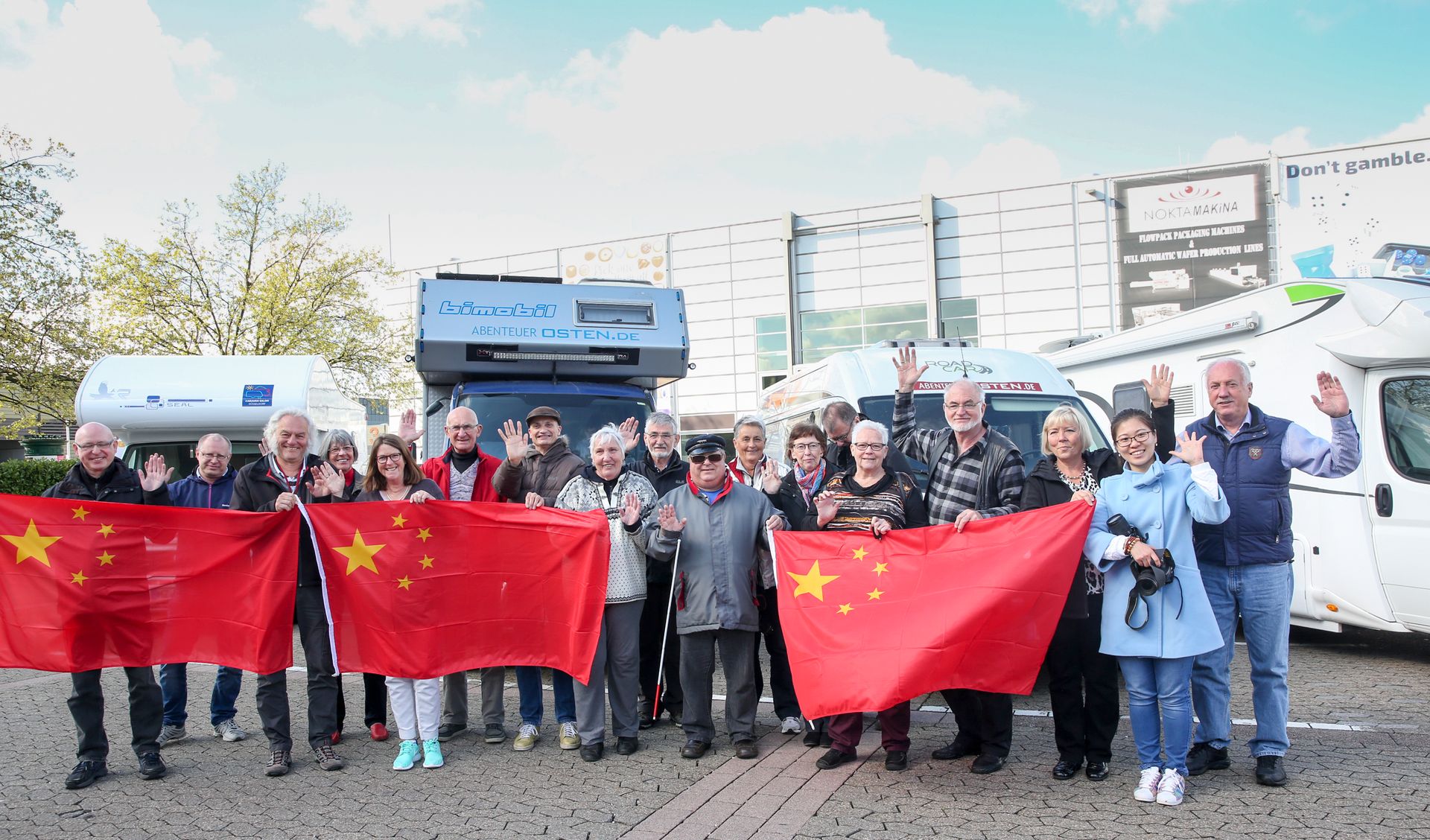 A German caravan goes to China – main image