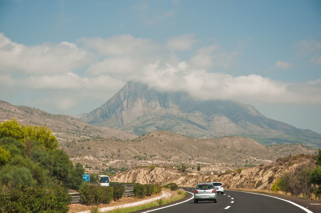 Alicante - Spain seen from the mountains – main image