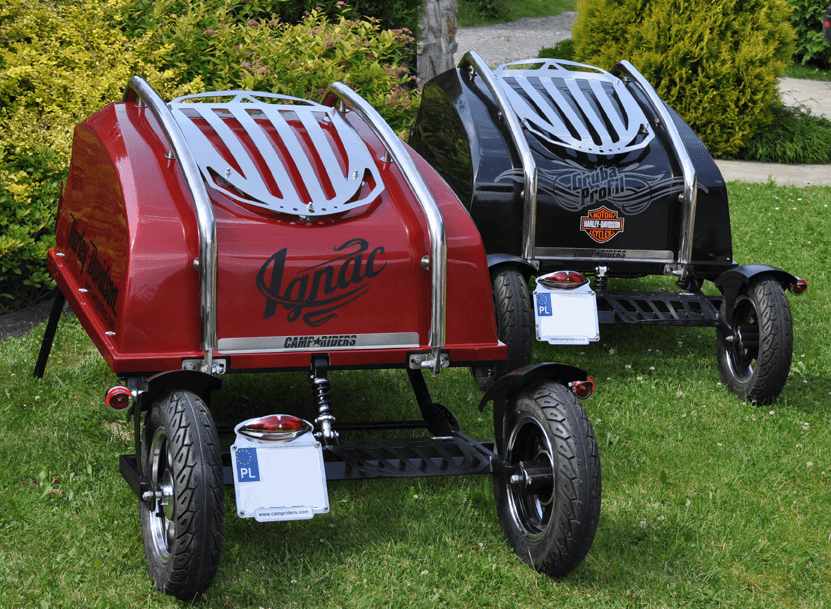 Camp-Riders - a harley rider goes camping – main image