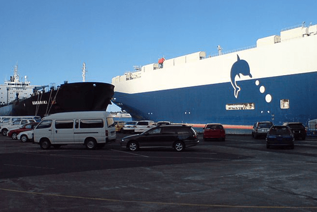 A motorhome on a ferry – main image