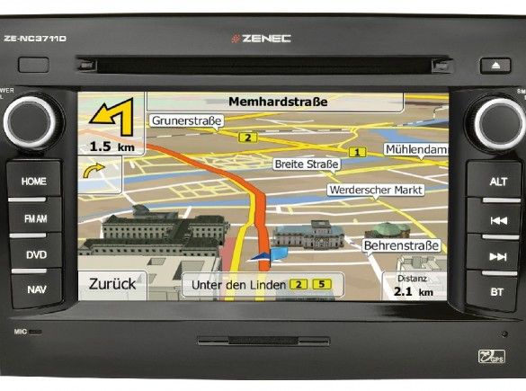 Navigation for a motorhome – main image