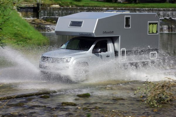 Bimobil Husky - pickup z domkiem – główne zdjęcie