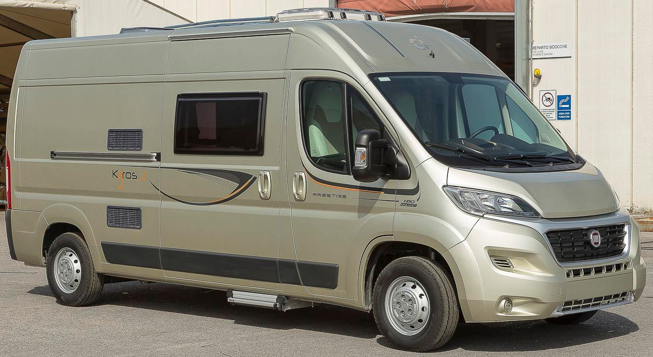 A motorhome based on a tinplate - Caravans International Kyros – main image