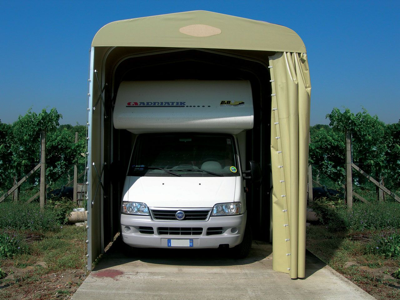 Garage like an umbrella – main image