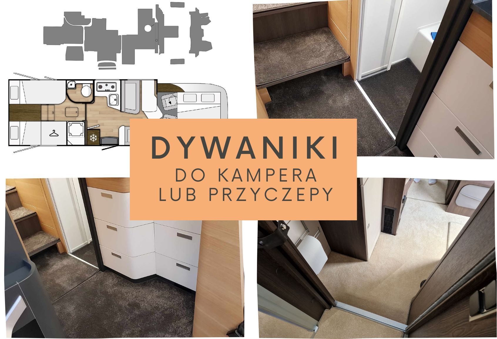 Dywaniki do kampera i przyczepy na wymiar – jakość Made in Poland!   – główne zdjęcie