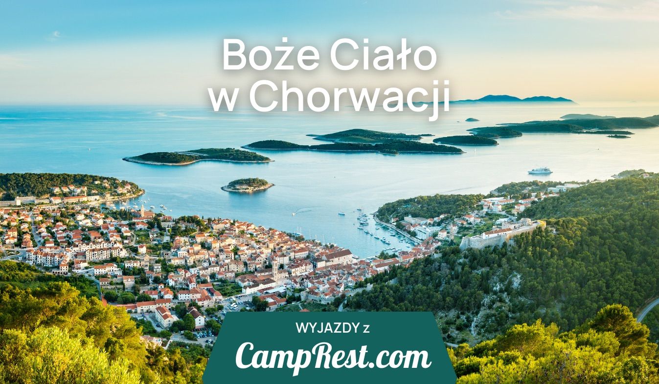 Kempingowe Boże Ciało w Chorwacji z CampRest – główne zdjęcie