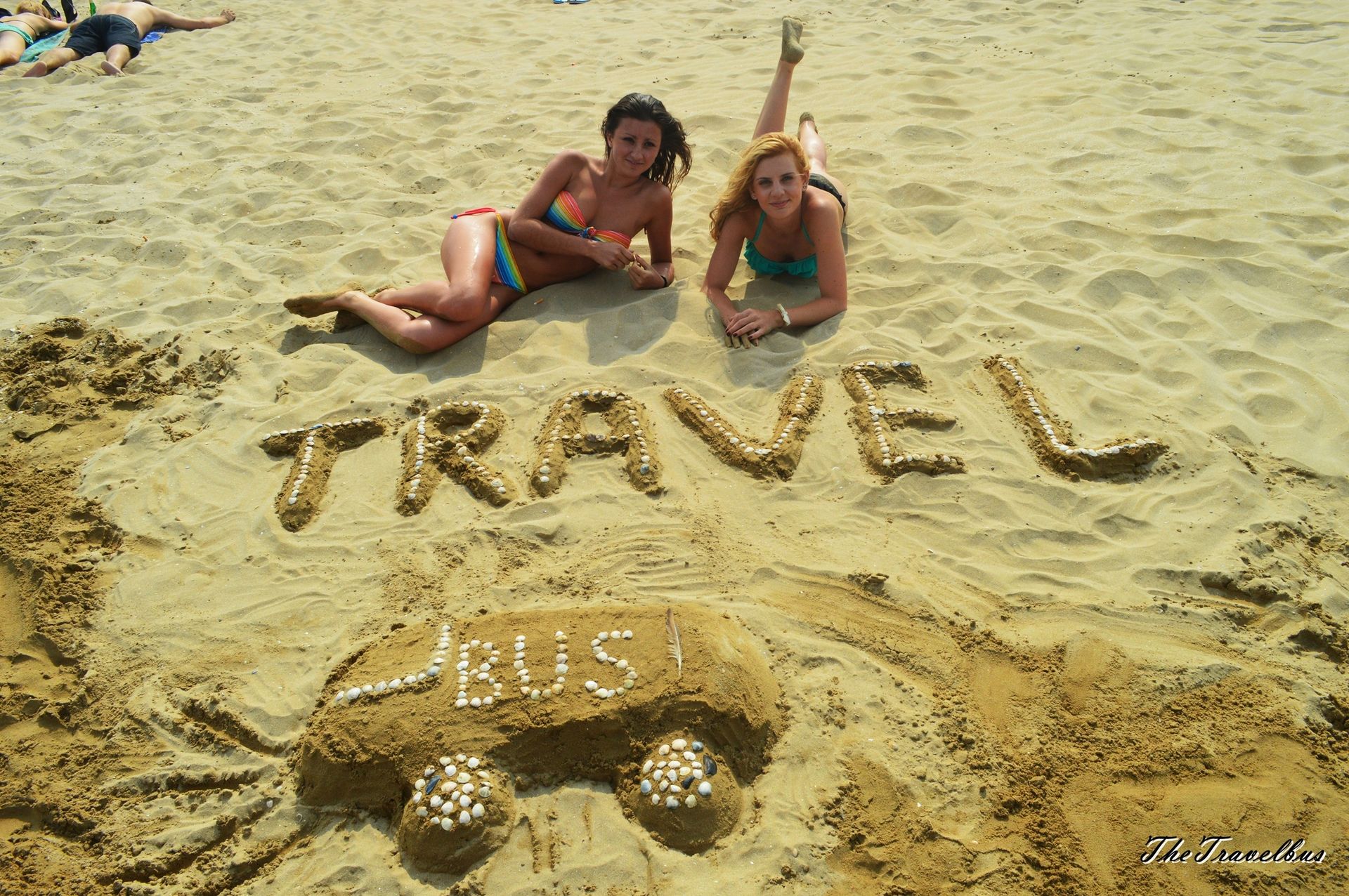 Rimini beach and Travelbus