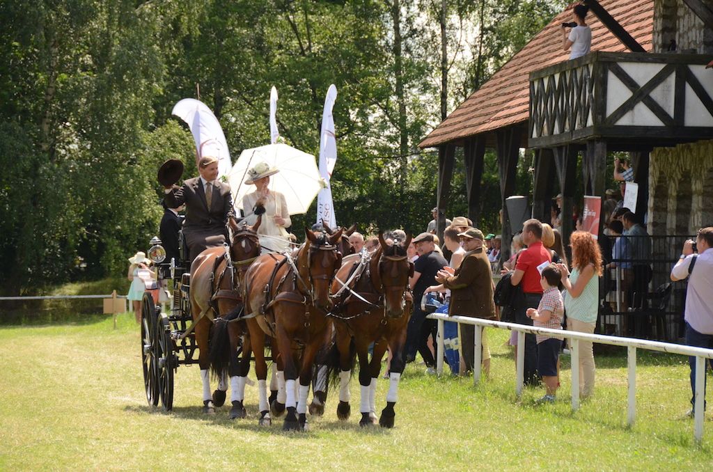 Harness competition in Książ