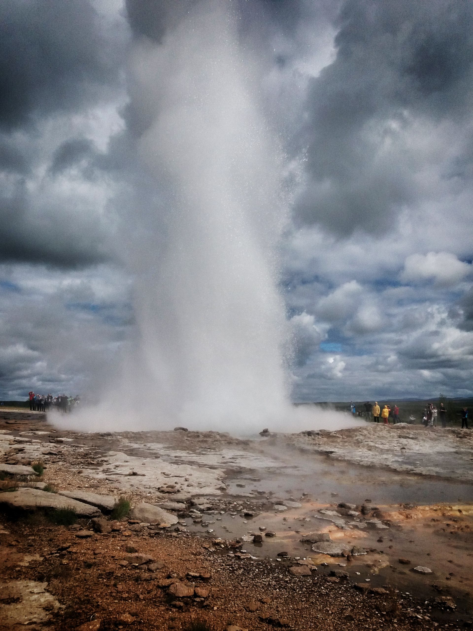 Strokkur geyser.