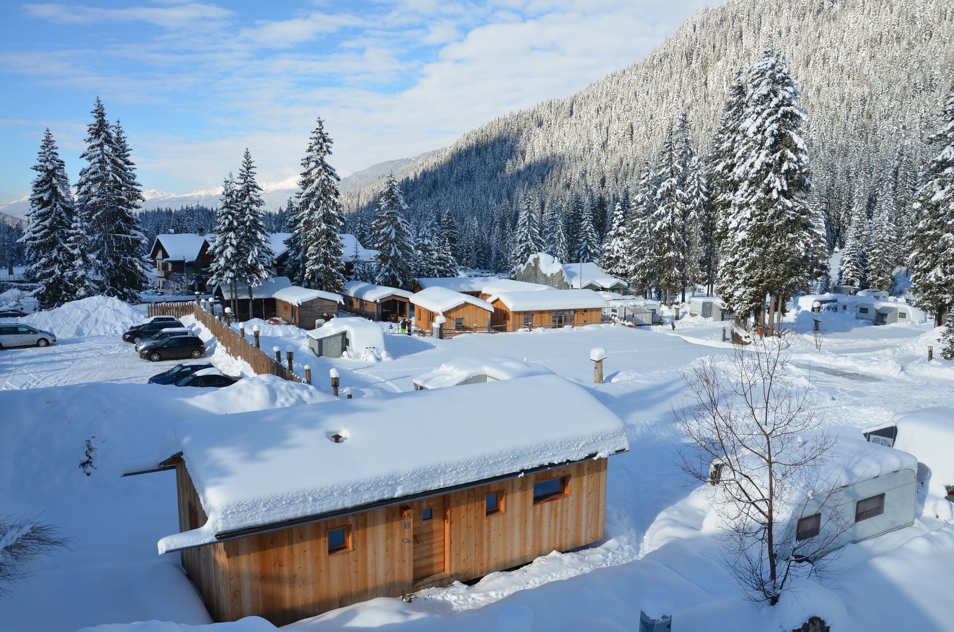 What is camping like in winter?
